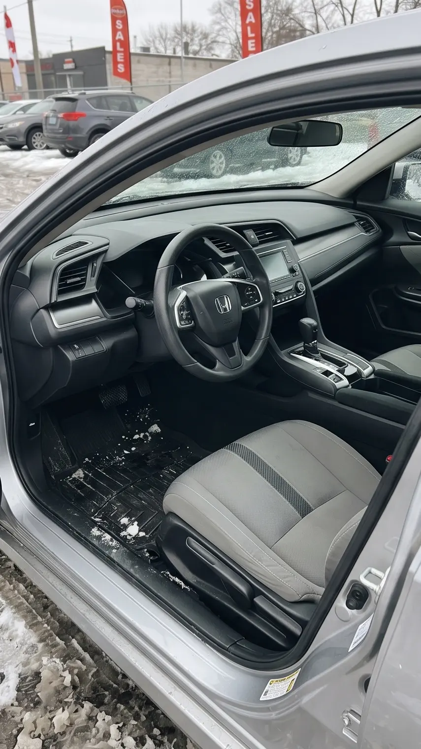 Civic LX interior front