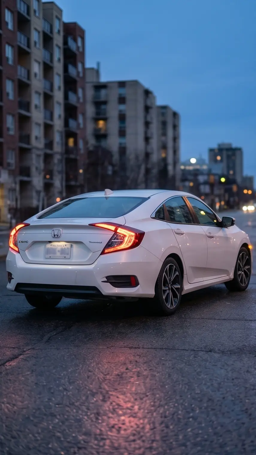 Civic Touring exterior rear