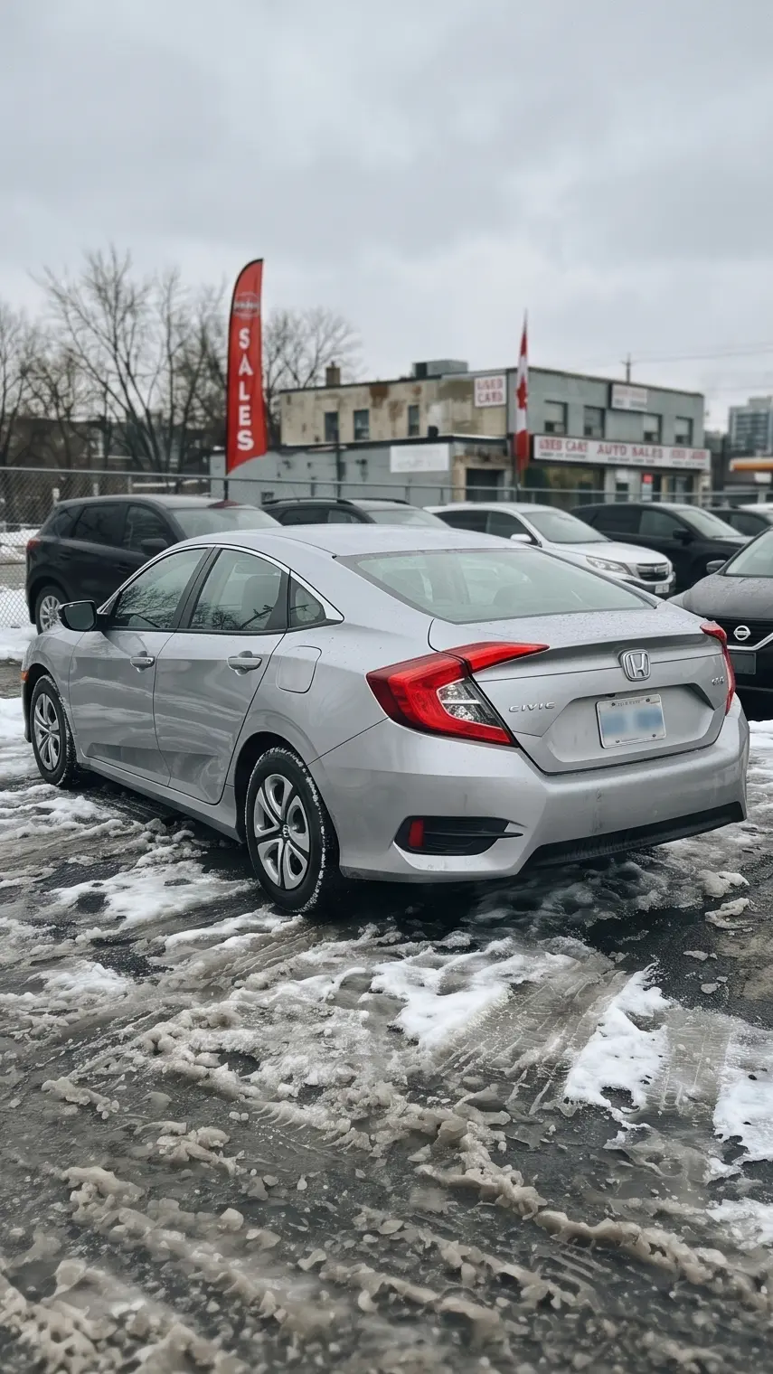 Civic LX exterior rear